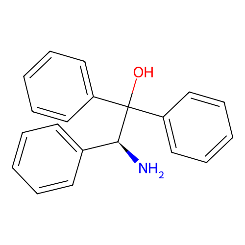 (S)-(-)-2-Amino-1,1,2-triphenylethanol structure
