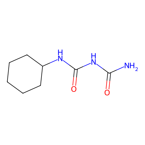 N-cyclohexyldicarbonimidic diamide structure