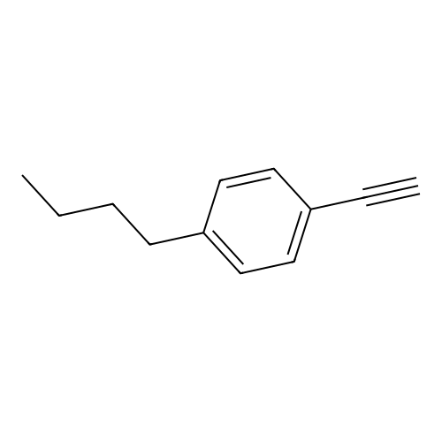 1-Butyl-4-ethynylbenzene structure