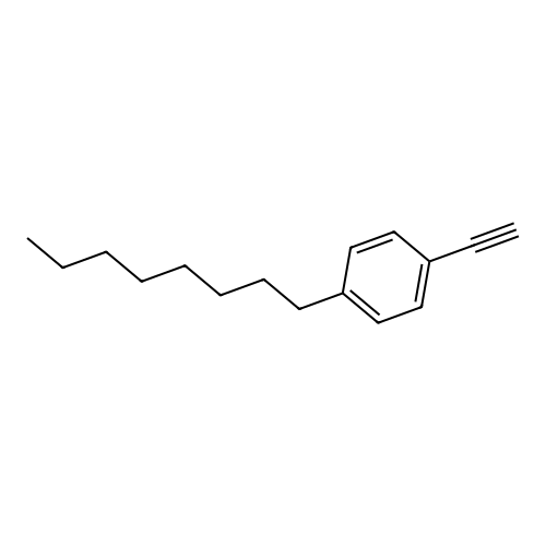 1-Ethynyl-4-octylbenzene structure