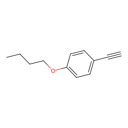 1-Butoxy-4-ethynylbenzene structure