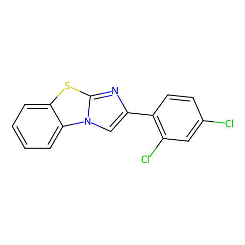 2-(2,4-Dichlorophenyl)imidazo[2,1-b][1,3]benzothiazole structure