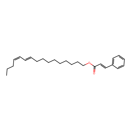 [(10E,12Z)-hexadeca-10,12-dienyl] (E)-3-phenylprop-2-enoate structure