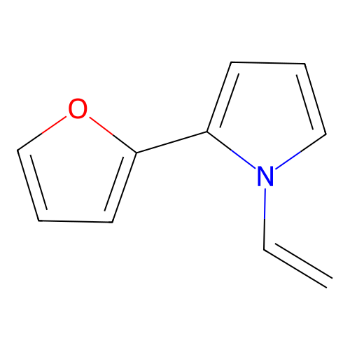 1H-Pyrrole, 1-ethenyl-2-(2-furanyl)- structure