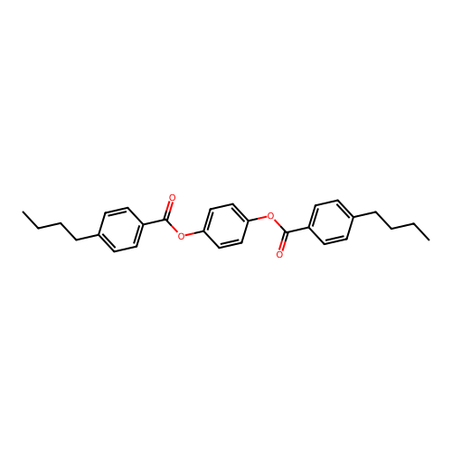 4-(4-Butylbenzoyloxy)phenyl 4-butylbenzoate structure