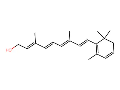 维生素A2 structure
