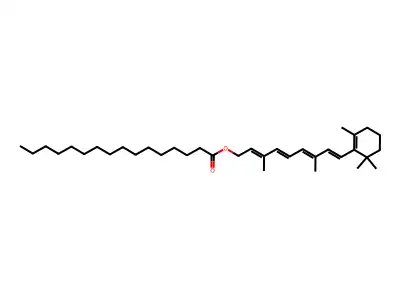 視黃醇棕櫚酸酯 structure