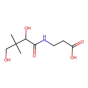 Pantothenic Acid structure