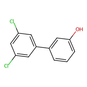 (1,1'-Biphenyl)-3-ol, 3',5'-dichloro- structure