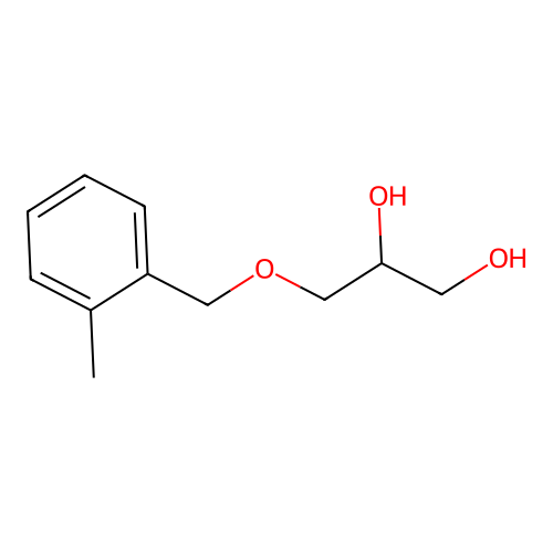 3-(2-Methylbenzyloxy)-1,2-propanediol structure