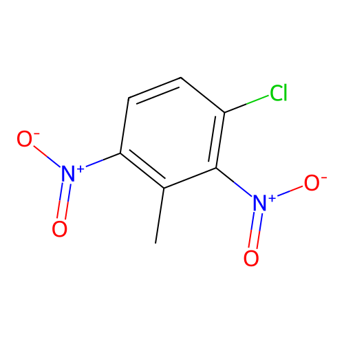 1-Chloro-3-methyl-2,4-dinitrobenzene structure