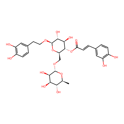 Forsythiaside structure