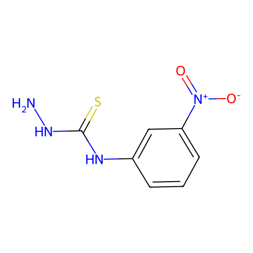 N-(3-Nitrophenyl)hydrazinecarbothioamide structure