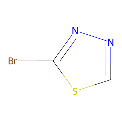 2-Bromo-1,3,4-thiadiazole structure