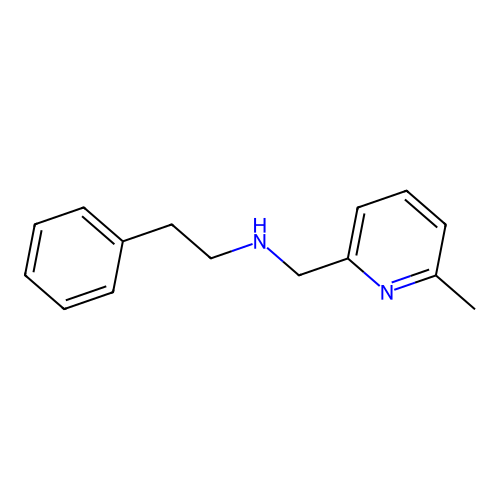 N-((6-Methylpyridin-2-yl)methyl)-2-phenylethanamine structure