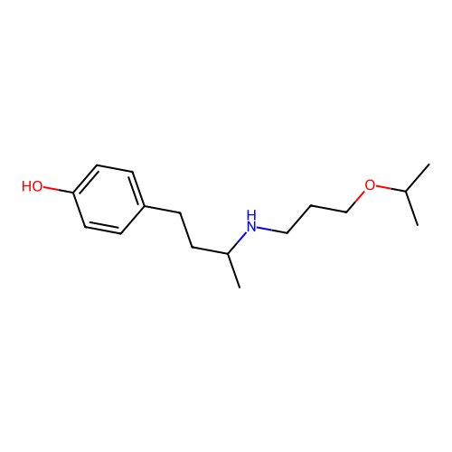 4-[3-(3-Isopropoxy-propylamino)-butyl]-phenol structure