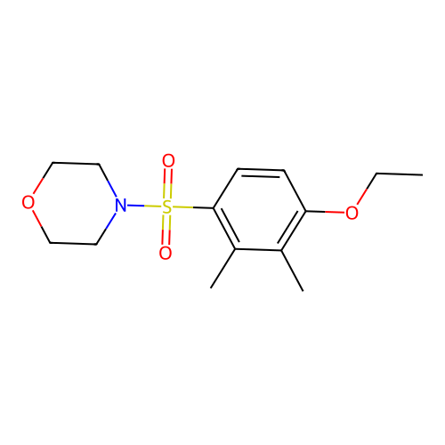 4-(4-Ethoxy-2,3-dimethylphenyl)sulfonylmorpholine structure