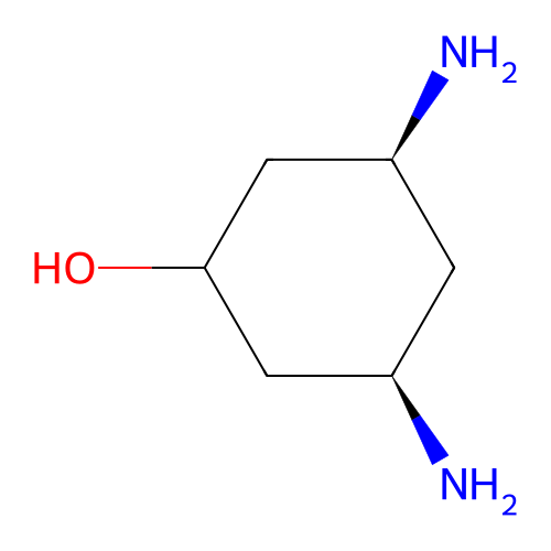 3,5-Diamino-cyclohexanol structure