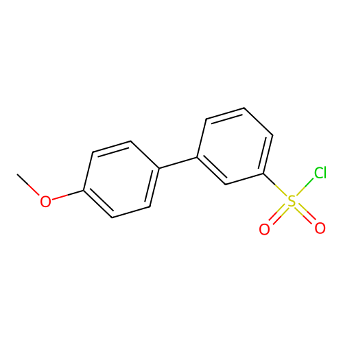 4'-Methoxy[1,1'-biphenyl]-3-sulfonyl chloride structure