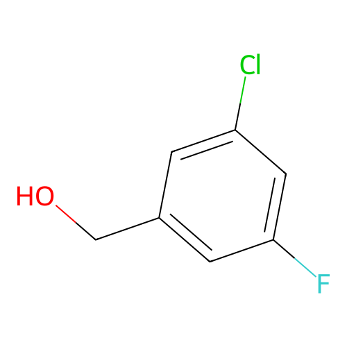 3-Chloro-5-fluorobenzyl alcohol structure