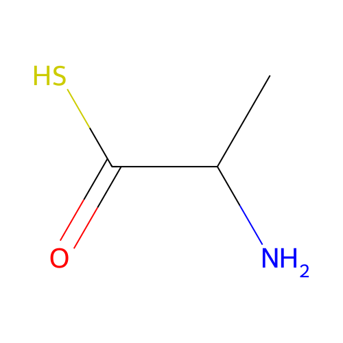 Dl-alpha-aminothiopropionic acid structure