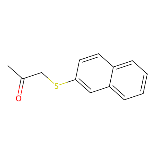 1-(Naphthalen-2-ylsulfanyl)propan-2-one structure