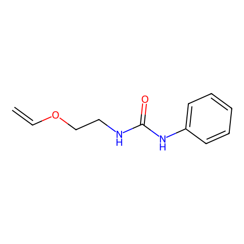 Urea, N-[2-(ethenyloxy)ethyl]-N'-phenyl- structure