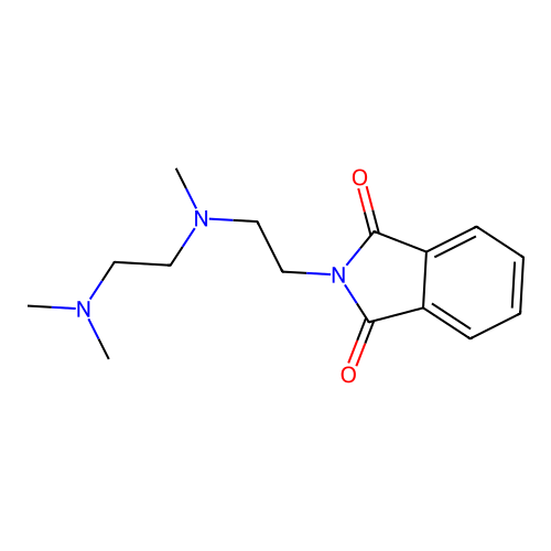 2-(2-{[2-(Dimethylamino)ethyl](methyl)amino}ethyl)-1H-isoindole-1,3(2H)-dione structure
