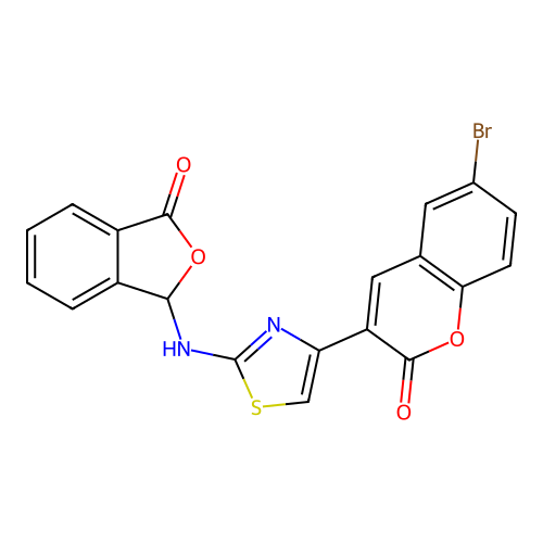 C20H11BrN2O4S structure