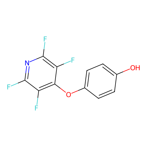 4-[(2,3,5,6-Tetrafluoropyridin-4-yl)oxy]phenol structure