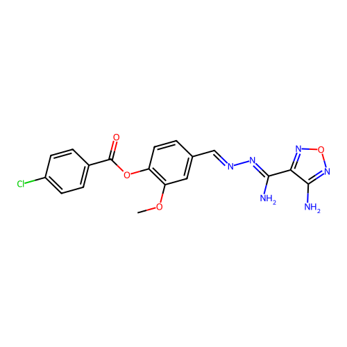 C18H15ClN6O4 structure