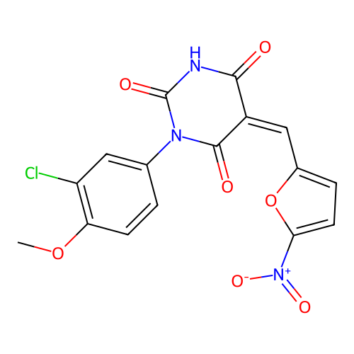 C16H10ClN3O7 structure