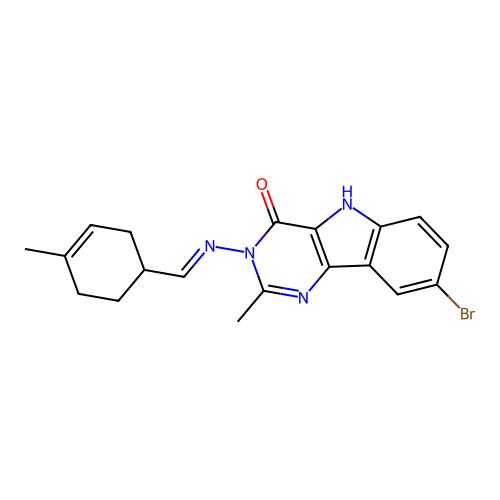 C19H19BrN4O structure