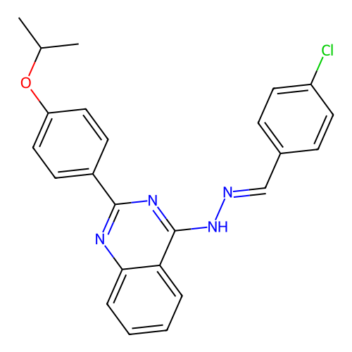 C24H21ClN4O structure