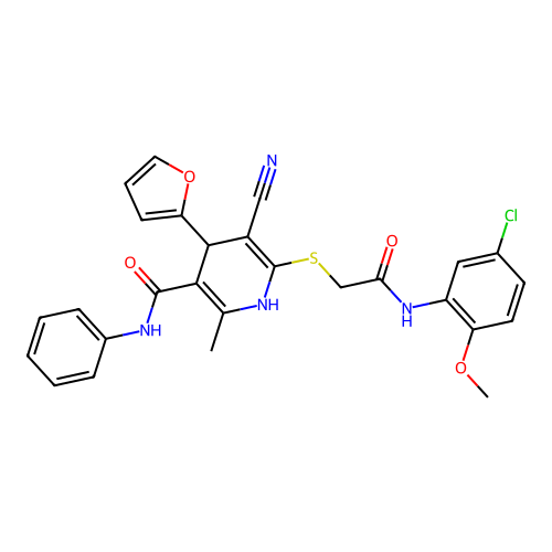 C27H23ClN4O4S structure