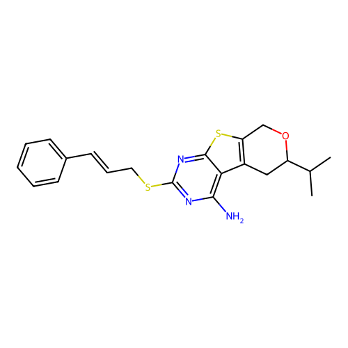 C21H23N3OS2 structure