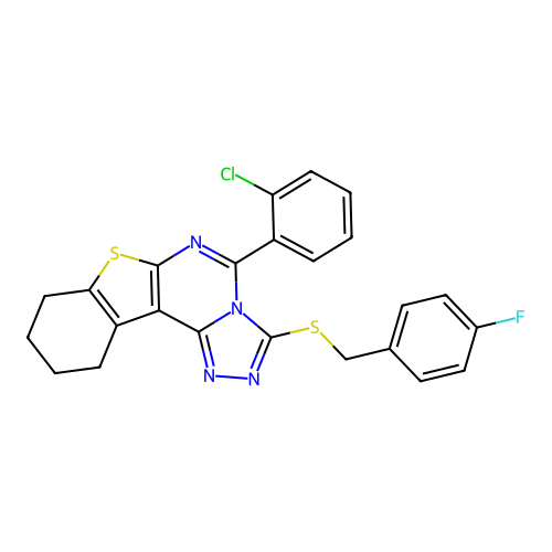 C24H18ClFN4S2 structure