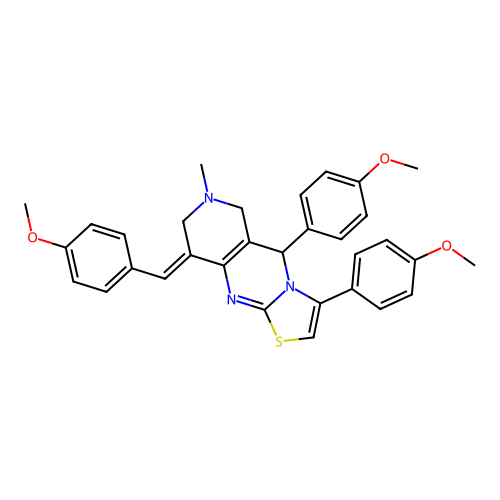 C32H31N3O3S structure
