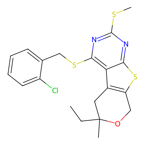 C20H21ClN2OS3 structure