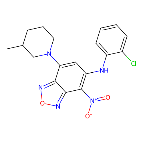 C18H18ClN5O3 structure