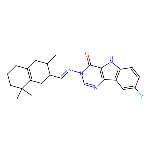 C24H27FN4O structure