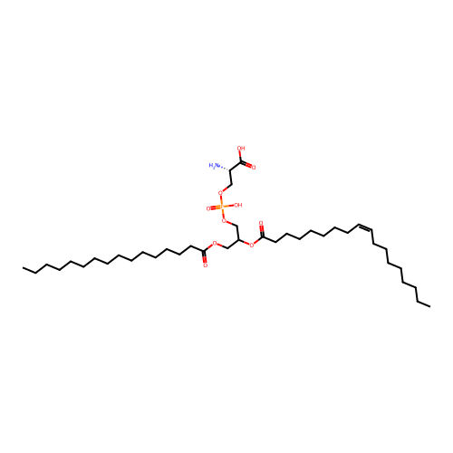 Palmitoyloleoyl-gps structure