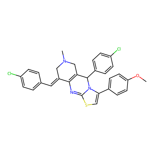 C30H25Cl2N3OS structure