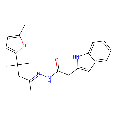 C21H25N3O2 structure