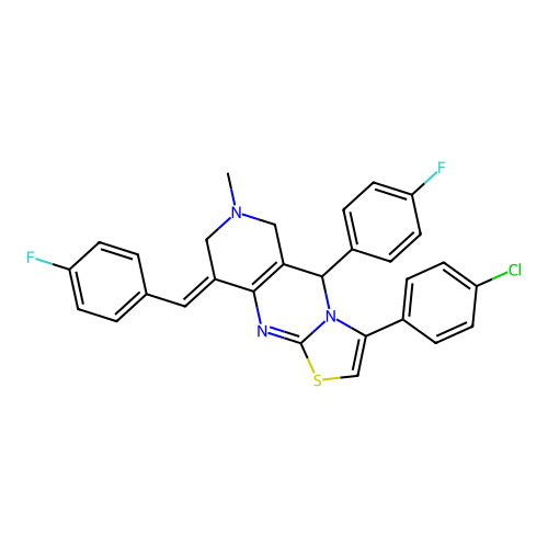 C29H22ClF2N3S structure