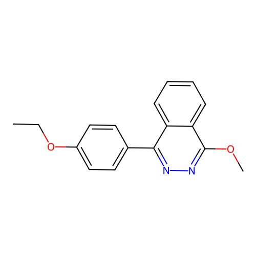 1-(4-Ethoxyphenyl)-4-methoxyphthalazine structure