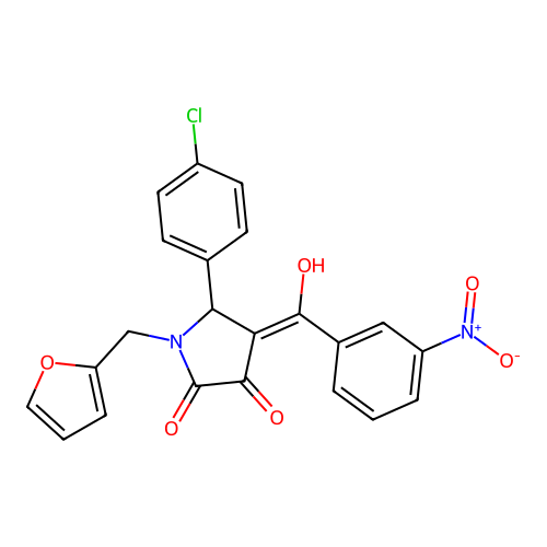 C22H15ClN2O6 structure