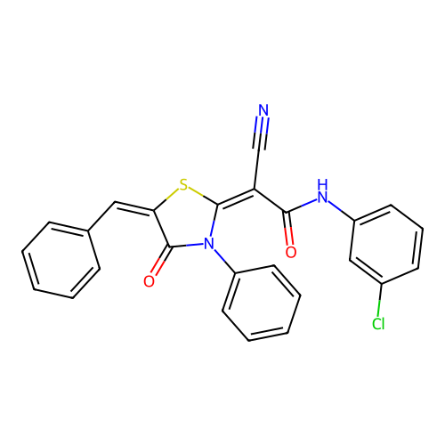 C25H16ClN3O2S structure