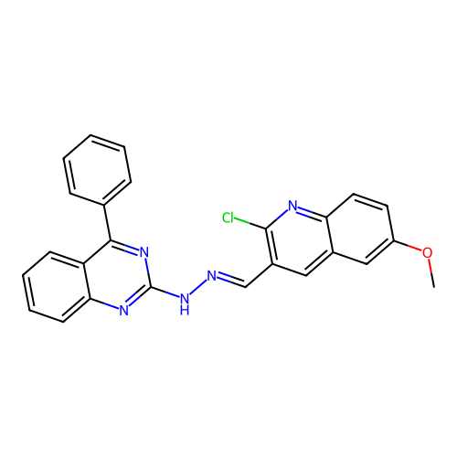 C25H18ClN5O structure
