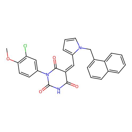 C27H20ClN3O4 structure